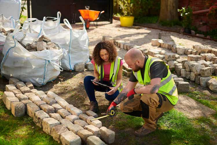 man and woman home services