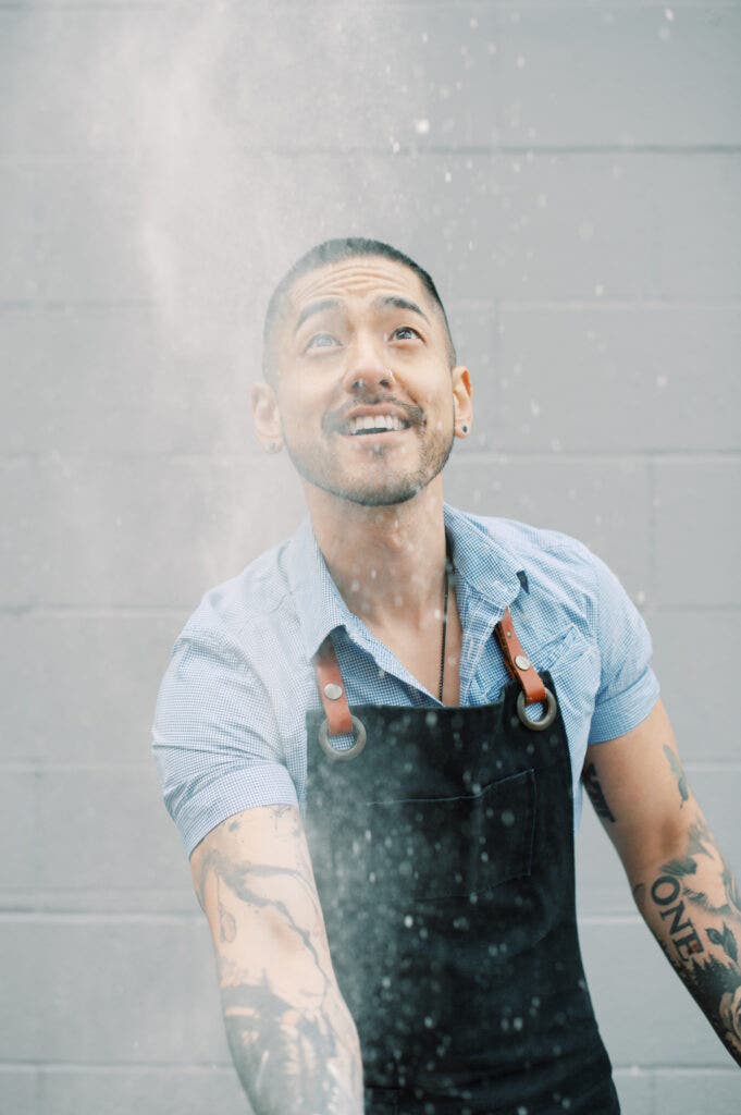 Andrew Han, owner of Kouign Café