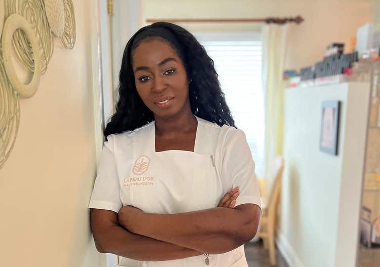 Ann Marie, owner of La Peau D'or Beauty Wellness Spa