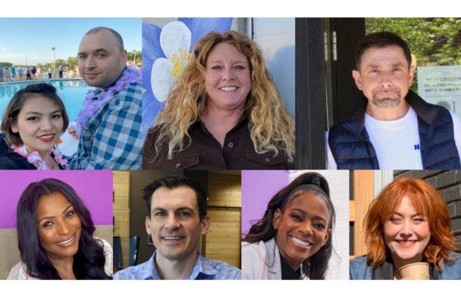 Collage of Clover merchants who boost business with gift cards