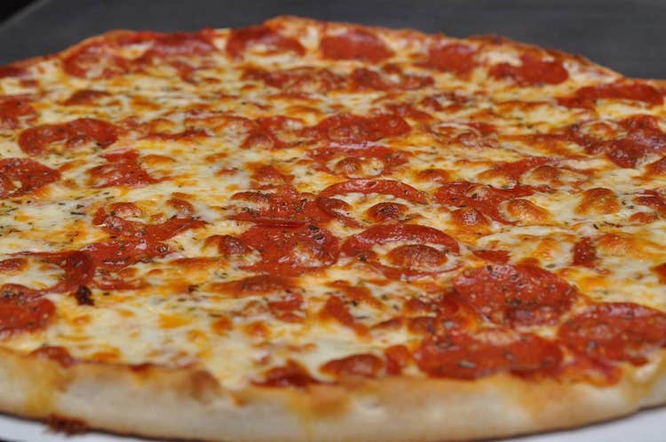 Pizza from Gonzo's Pizzeria