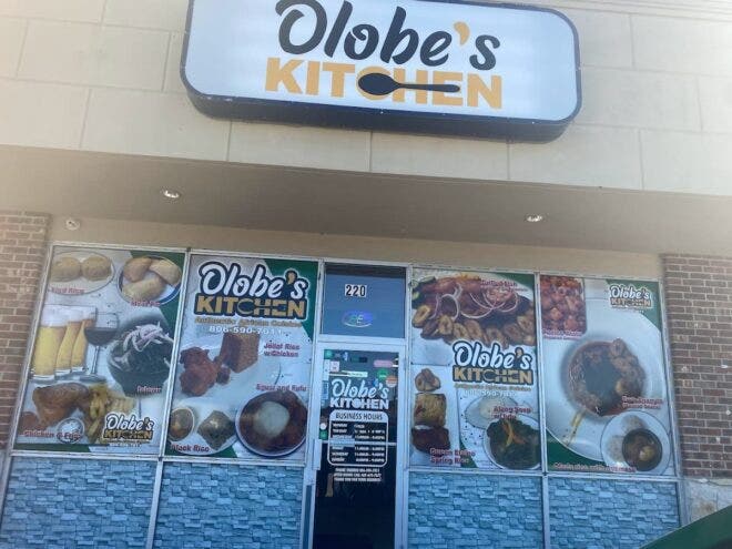 Exterior of Olobe's Kitchen