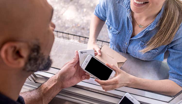 Mobile payment at food truck