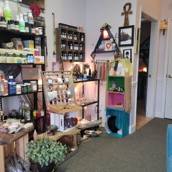 Interior of Sacred Waters Wellness Arts Studio