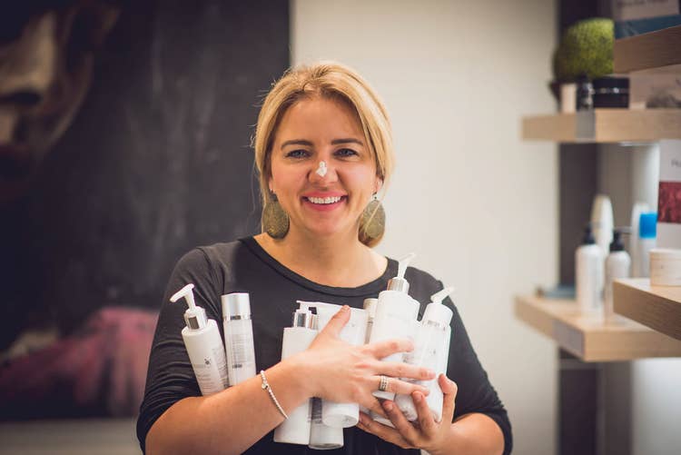 Ildiko Juhasz, co-owner of Clover merchant Derm.ca
