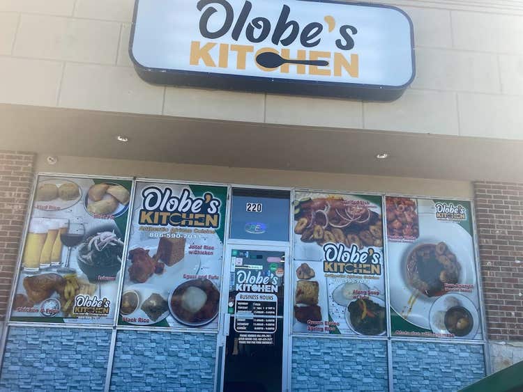 Exterior of Olobe's Kitchen