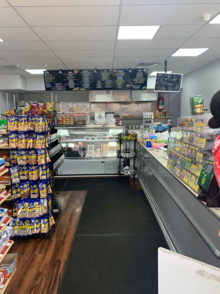 interior of amin's corner neighborhood shop