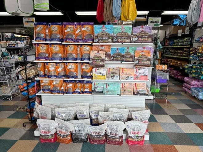 Product display in Enchanted Lake Pet