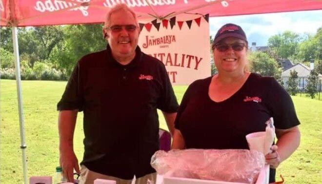 Kathy and Lou Fives of The Jambalaya Shoppe Acadian