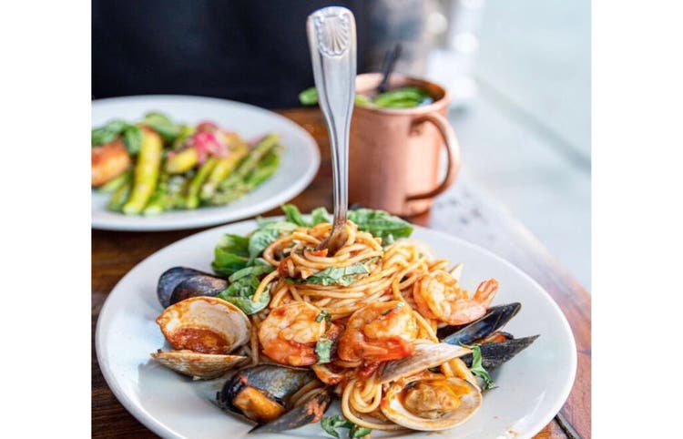 WILD Park Slope seafood dish