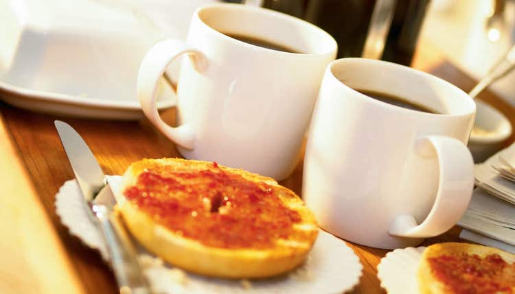 Coffee and bagles