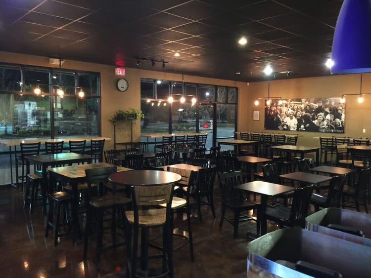 Interior of The Bagel Meister