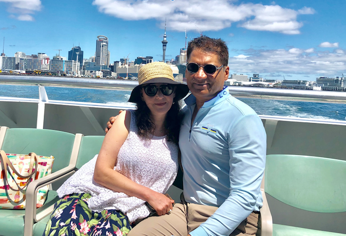 Victoria and Syed Rizvi