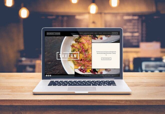 BentoBox website for Gramercy Tavern