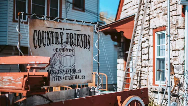 Exterior sign of Country Friends of Ohio