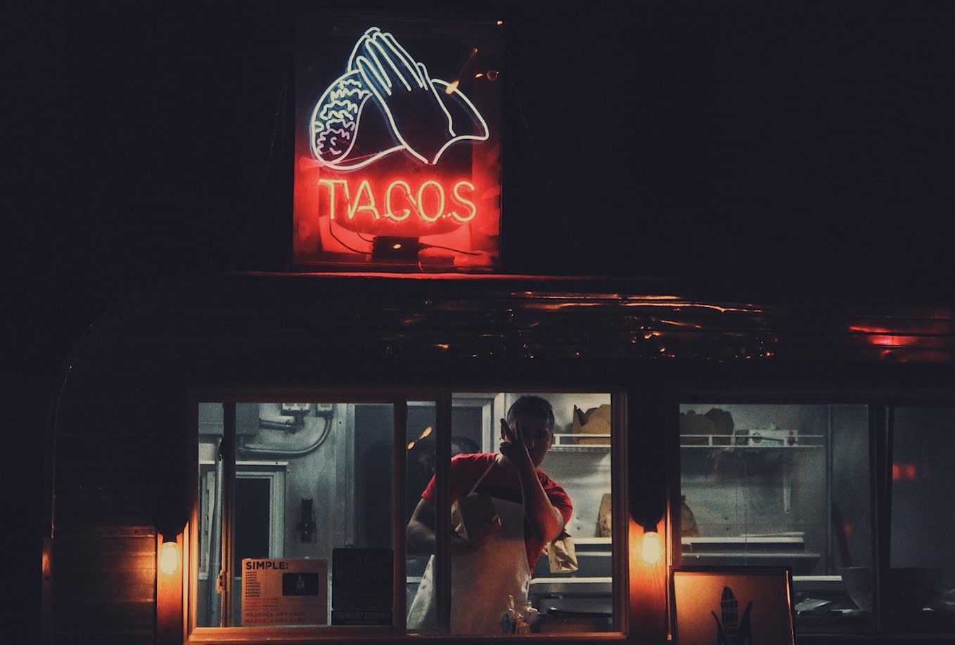 Taco food truck