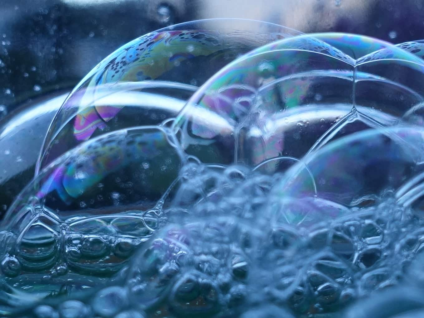 Soapy bubbles