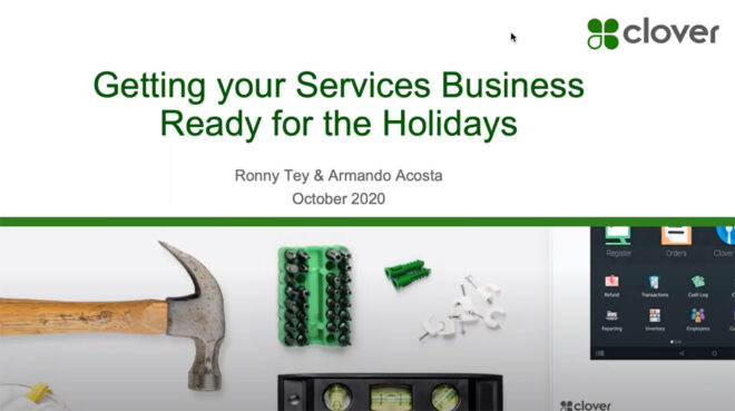 Holiday 2020 - Service businesses webinar thumbnail