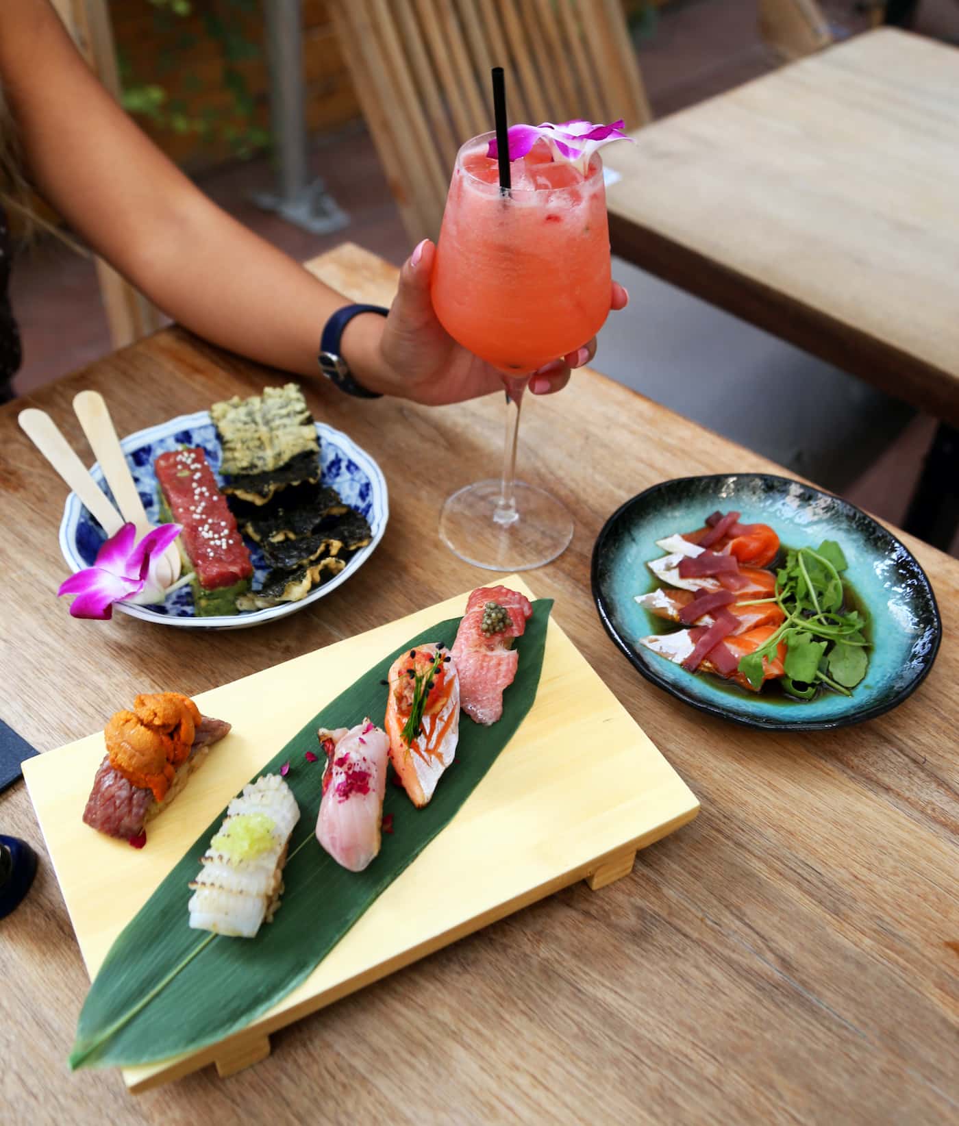 Sushi and Cocktail at Sushi Lab