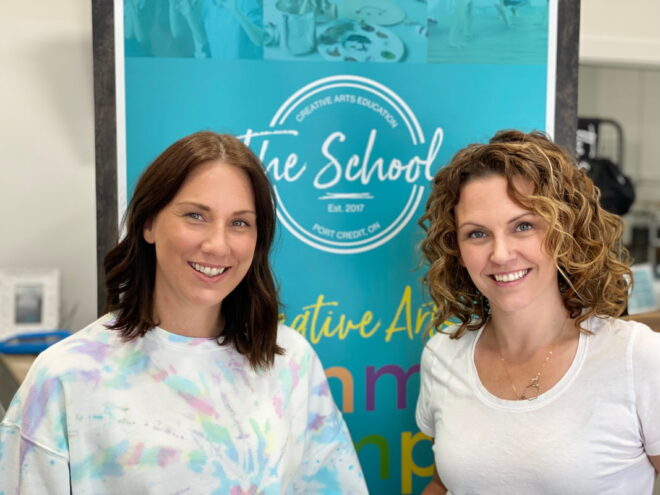 Image of co-owners of The School - Creative Arts Education