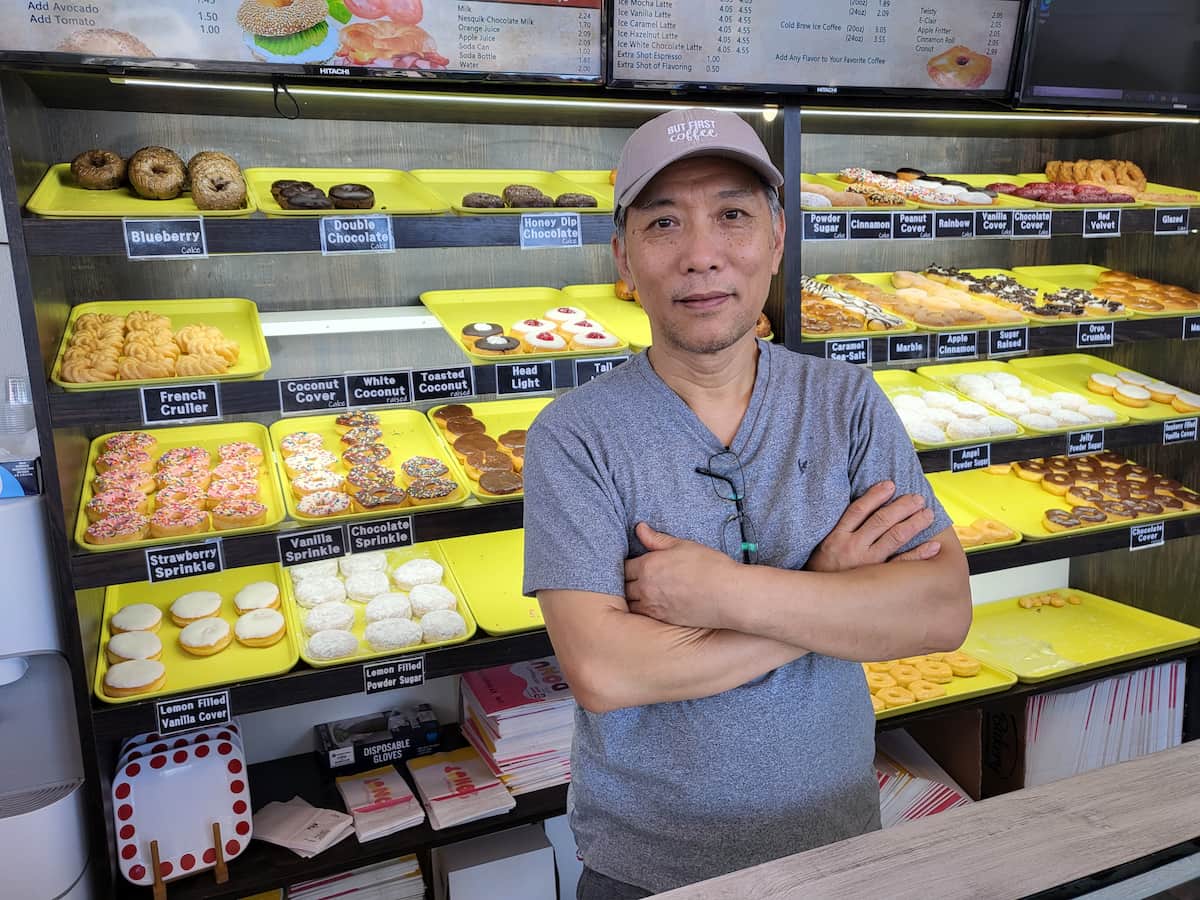 Frays Donut House owner Dae-Kun Kim
