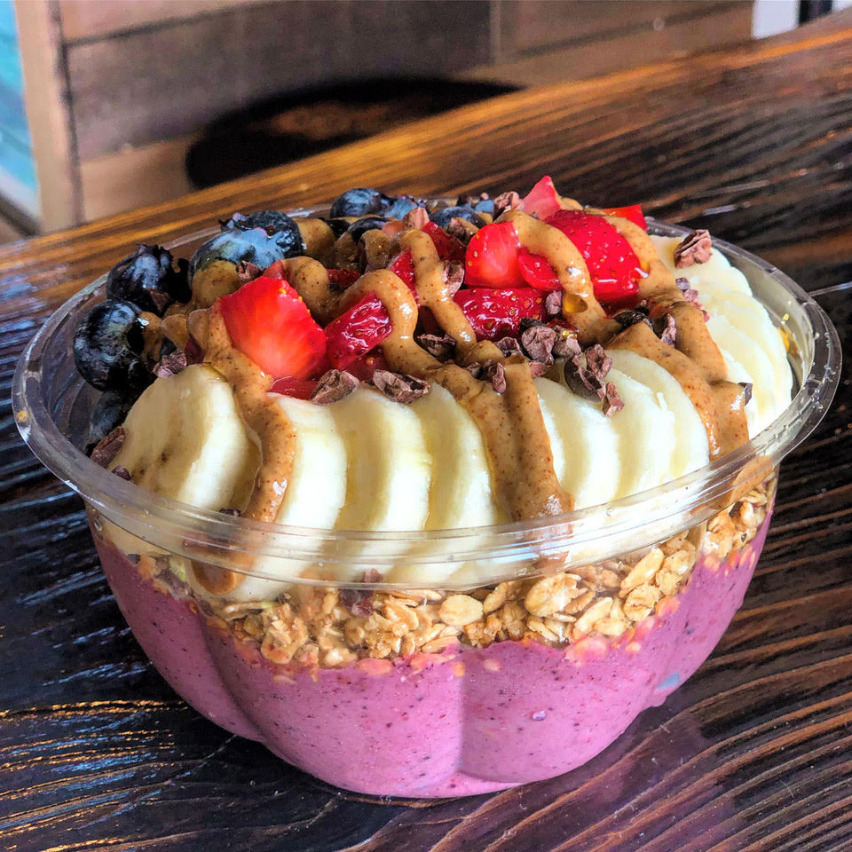 Smoothie bowl from Thrive Juice Lab