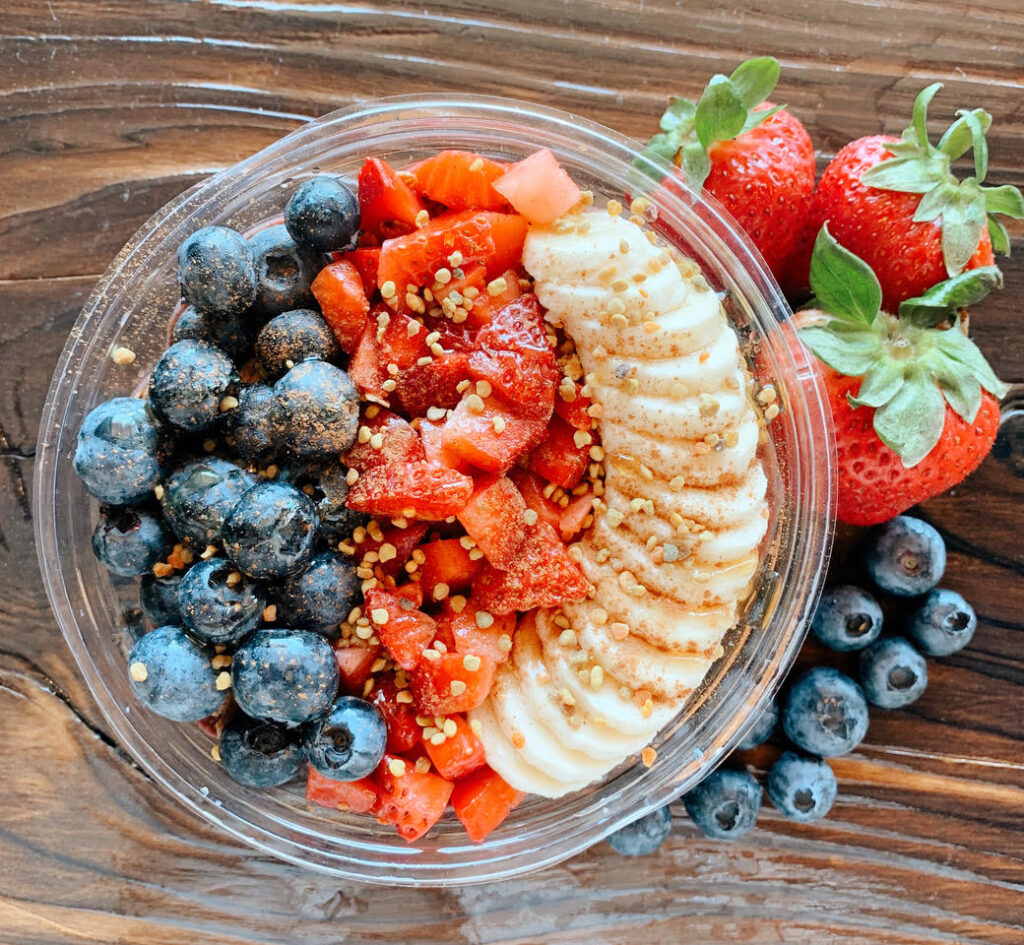Fruit bowl from Thrive Juice Lab