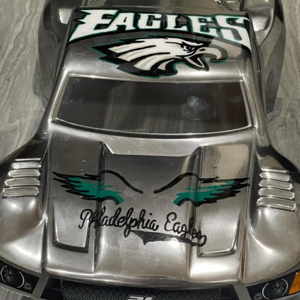 Collectible Philadelphia Eagles miniature car