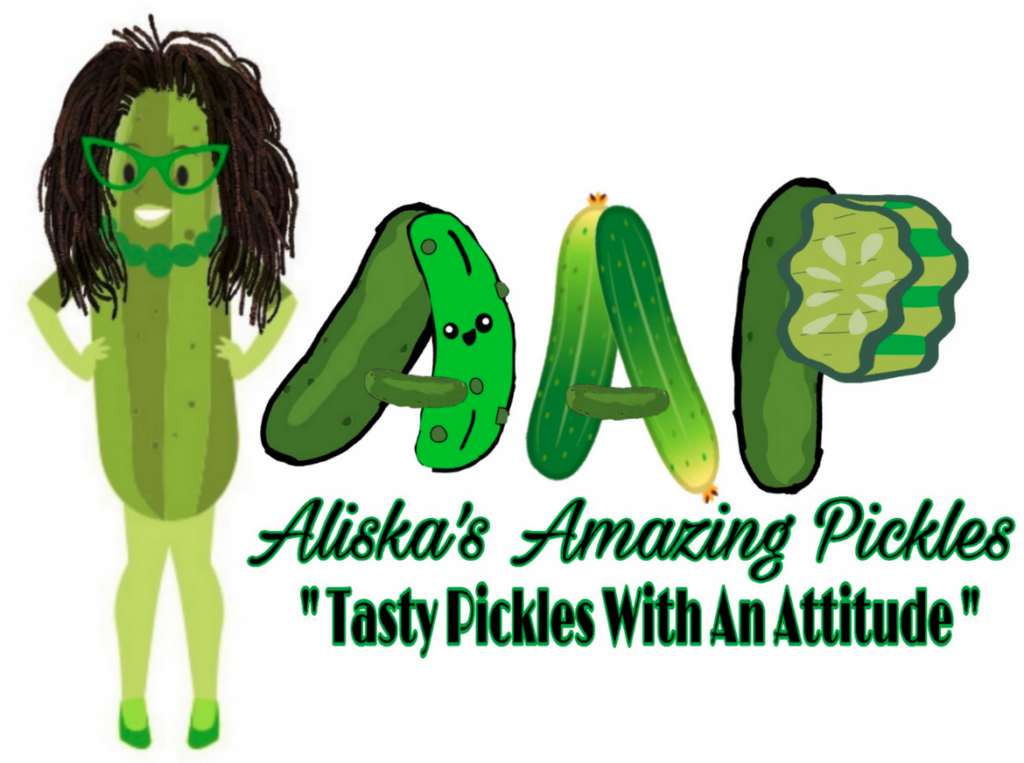 Aliska's Amazing Pickles logo