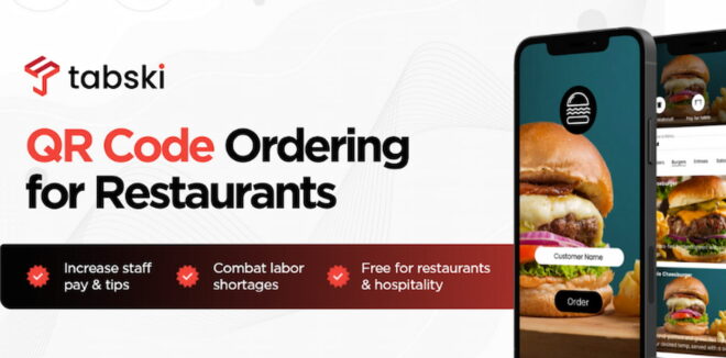 QR code ordering for restaurants from Tabski