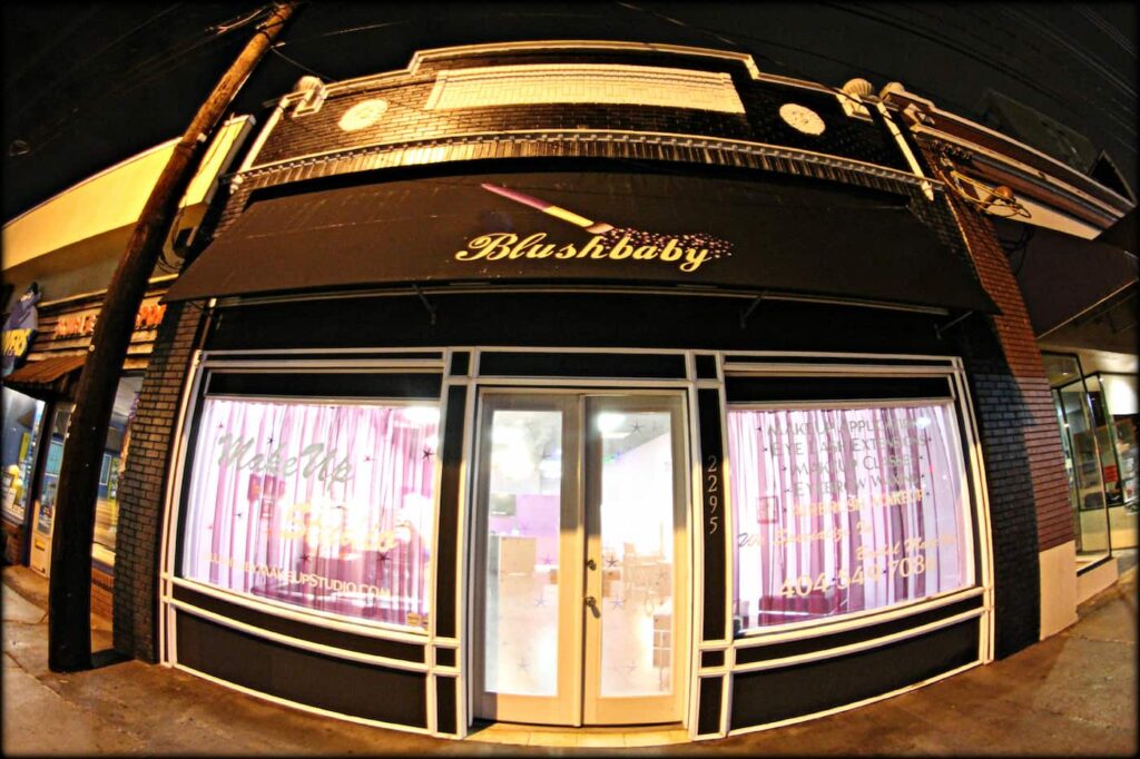 Exterior of Blushbaby Lash and Makeup Studio