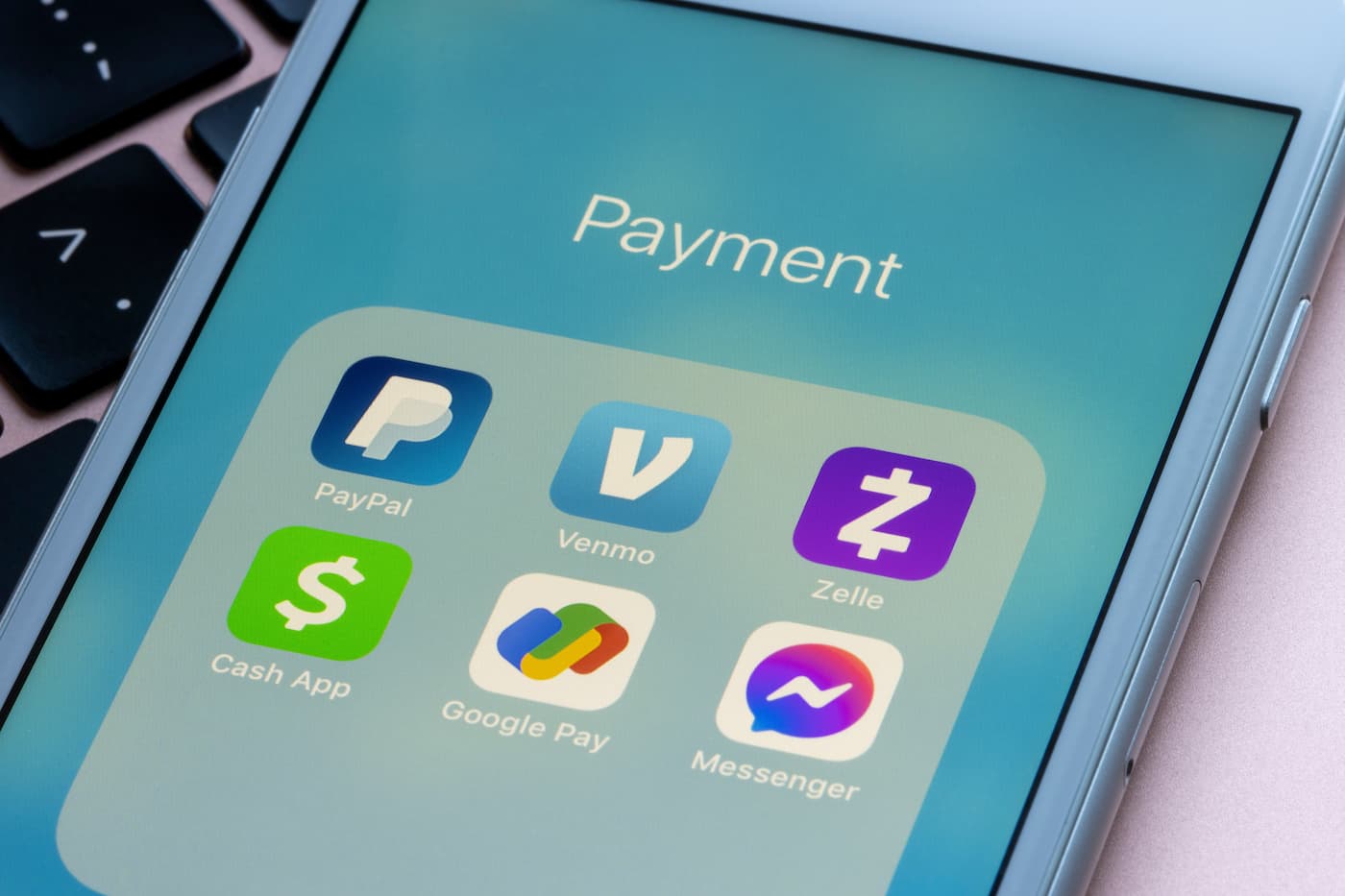 Payment apps on phone